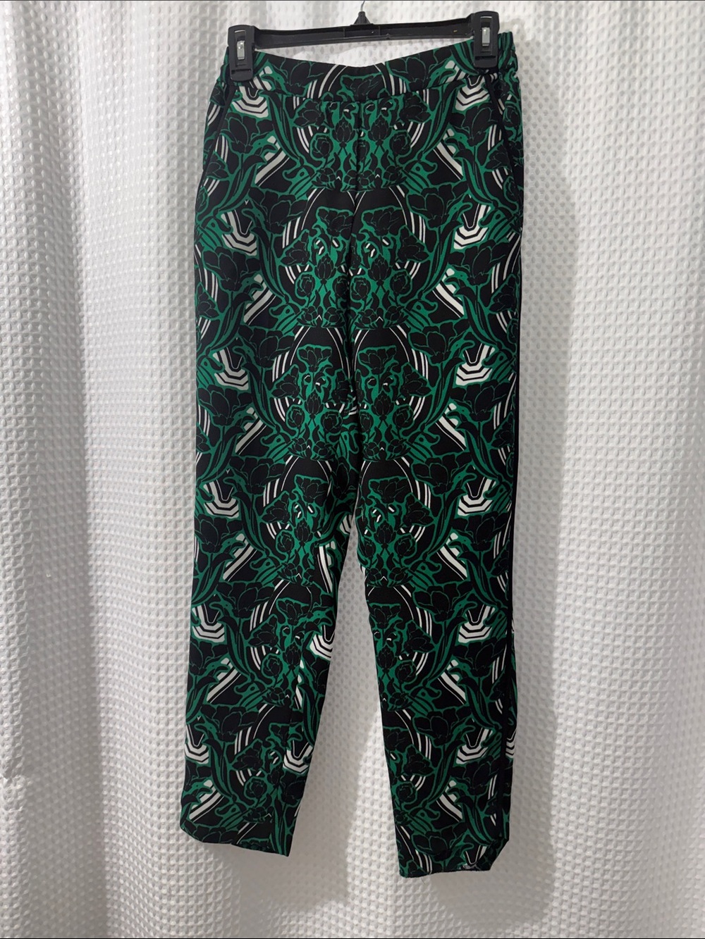 J.Crew Women's Retro Floral Tuxedo Pants Size 4